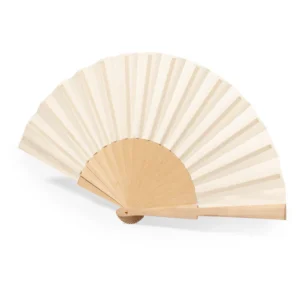 ABANICO SAYIRI MADERA + TELA