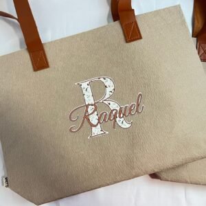 BOLSO FIELTRO MARRÓN REF 7147