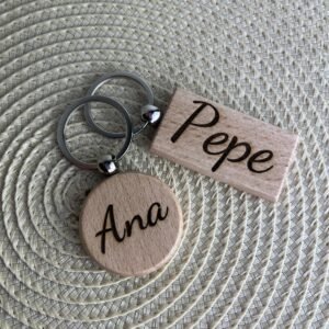 LLAVERO MADERA -REF 7326