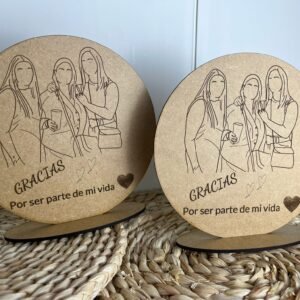 MARCO CIRCULAR DIBUJO EN LÍNEA-REF.2548