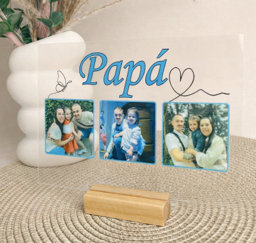 CUADRO TRANSPARENTE PAPÁ